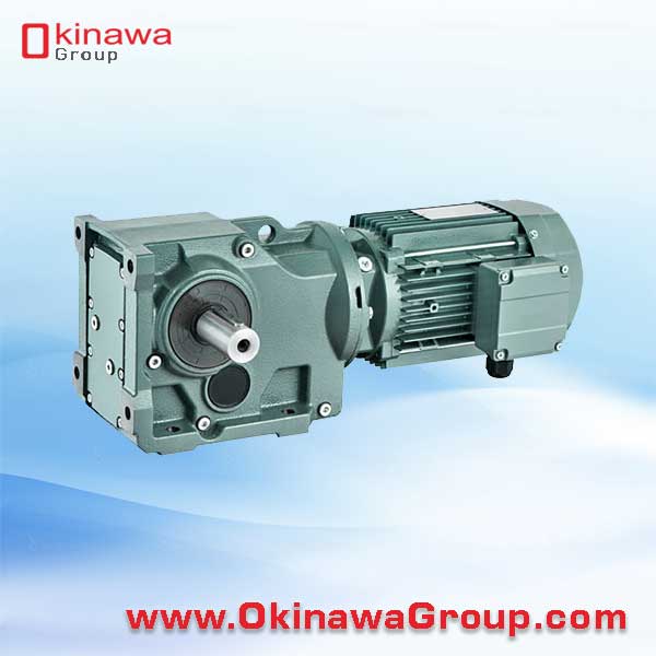 Helical Bevel Geared Motor